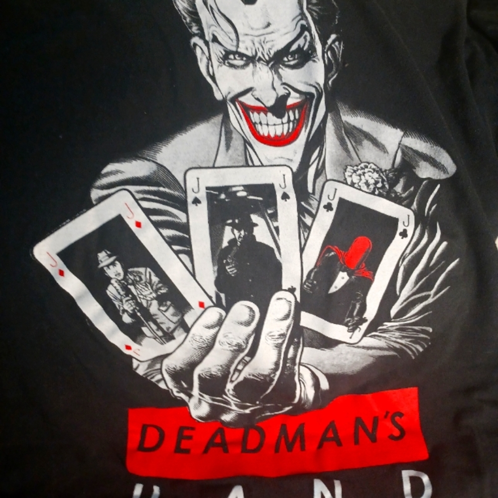 Joker t shirt (official batman mem. )